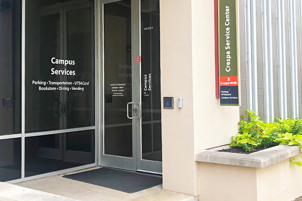 Campus Services Enterance